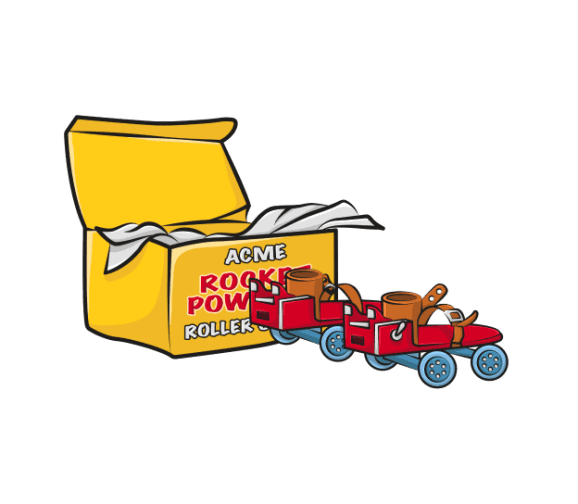 Rocket Powered Roller Skates